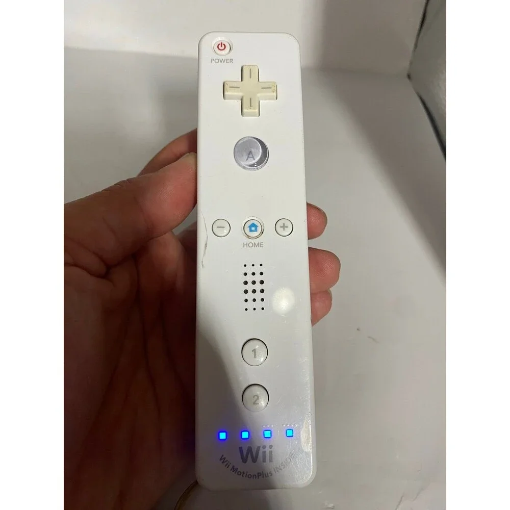Nintendo Wii Remote Motion Plus Controller RVL-036 Tested OEM